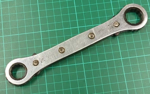 Vintage Kamasa Tools 5/8" x 3/4" AF Ratchet Spanner Made In Japan - Picture 1 of 13