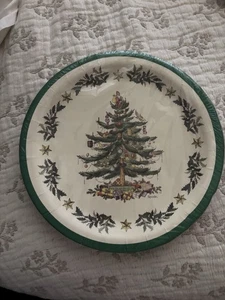 Spode Christmas Tree 16 Plates 8” Round New - Picture 1 of 5