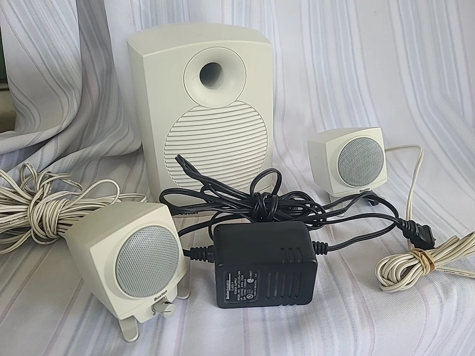 Boston Acoustics BA635 Powered Satellite Subwoofer System Tested Works  - Image 1 of 4