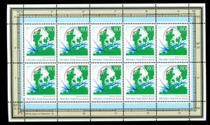 1995  Kiel Canal,shipping lines,Transportation,Navigation Map,Germany,1802,MNH - Picture 1 of 1