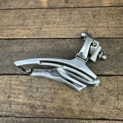 Vintage Campagnolo Mirage T TRIPLE Front Derailleur Braze-On Road Bottom Italy - Image 1 of 4