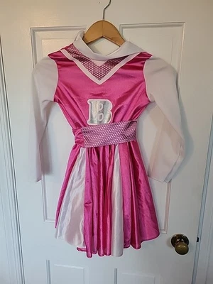 Vintage 2004 BARBIE Pink Cheerleader Dress Only Girls Costume  - Image 1 of 4