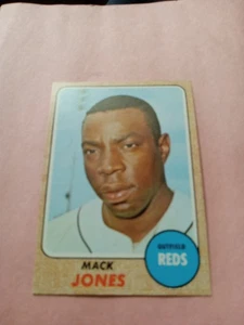 1968 Topps Mack Jones Cincinnati Reds, #353 EXMTSee Scan!!!!!!!! - Picture 1 of 2