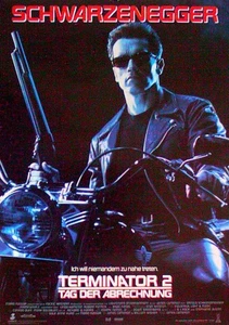 Terminator 2 - Arnold Schwarzenegger - Filmposter A3 29x42cm gerollt - Picture 1 of 1