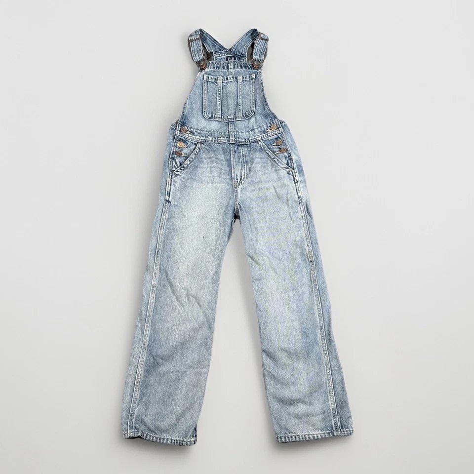 Mono vaquero lavado claro Gap Kids talla mediana u 8 Foto 1 de 4