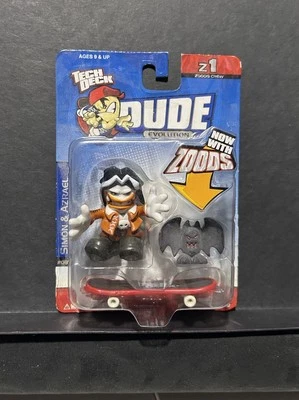 Tech Deck Dude - Evolution - Z1 Zoods Crew - Simon & Azrael - 2005 - New - Image 1 of 2