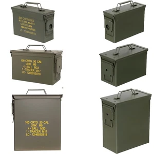 BW Munitionskiste US Ammo Box Metallkiste Metallbox Transportbox Metall Stahl - Bild 1 von 38