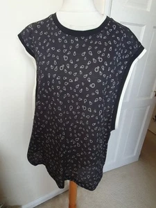 Jean Paul Gaultier Designer Womens Black Blouse Size M/12 Cotton - Picture 1 of 8