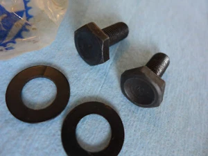 Tornillos de biela TA un par con arandelas NOS leer detalles 15 mm - Imagen 1 de 5