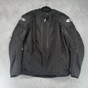 Joe Rocket Crossfire Jacket Mens XL Black Motorcycle Insulated Waterproof Jacket - Picture 1 of 24
