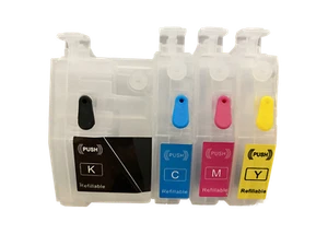 Empty Refillable Cartridges for Brother LC3017 LC3019 MFC-J5330DW J6530DW J6730 - Picture 1 of 3