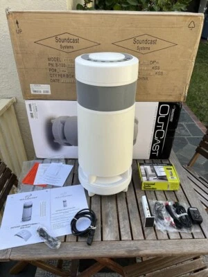 Altavoz exterior recargable Soundcast Outcast 1.2 - Completo con transmisor  Foto 1 de 4