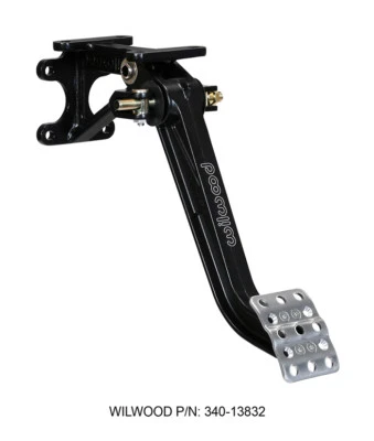 Wilwood 340-13832 Dual Master Cylinder Swing Mount Brake Pedal, 7:1 - Image 1 of 2