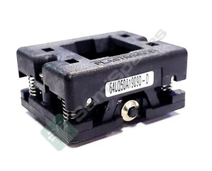4 pcs. PLASTRONICS 64LQ50A19090-C IC INTERCONNECT SOCKET COMPONENT OPEN TOP - Bild 1 von 4