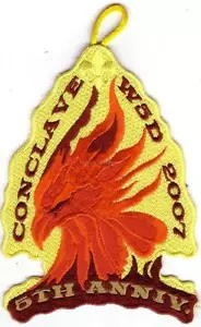 Sezione W5D 2007 Conclave Partecipante Patch Loggia 407 508 520 535 Come Nuovo SPEDIZIONE GRATUITA - Foto 1 di 1