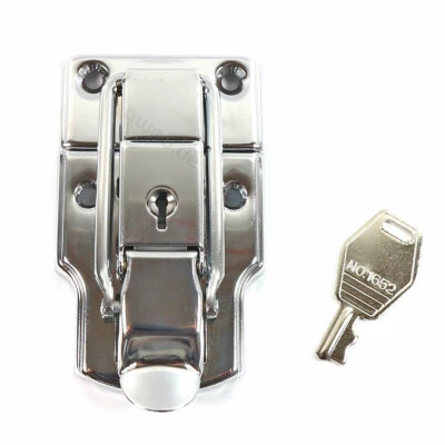 Osaka Kofferschloss abschließbar Chrom Koffer Schloss Schnapp Case Schloss