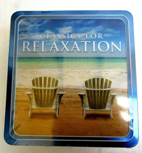 CLASSICS FOR RELAXATION on 10 CDS...TIN CASE..NEW SEALED - Imagen 1 de 1