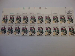 US SCOTT #1755 "JIMMIE RODGERS" sheet of 20 stamps- 13 cents-1978 - Picture 1 of 2
