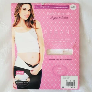 Be Maternity Ingrid & Isabella Maternity Support Belt Women's S/M White Beband - Picture 1 of 8