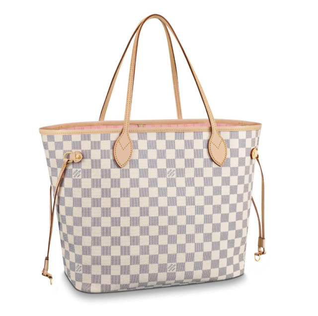 Louis Vuitton - Authenticated Girolata Handbag - Cotton White for Women, Good Condition
