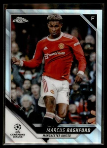 2021-22 Topps Cromo UEFA Champions League REFRACTOR #111 Marcus Rashford - Imagen 1 de 2