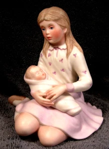 Laszlo Ispanky - Porcelain Figurine - "Baby Love" - Ltd Ed #38/1000 - Near Mint - Picture 1 of 5