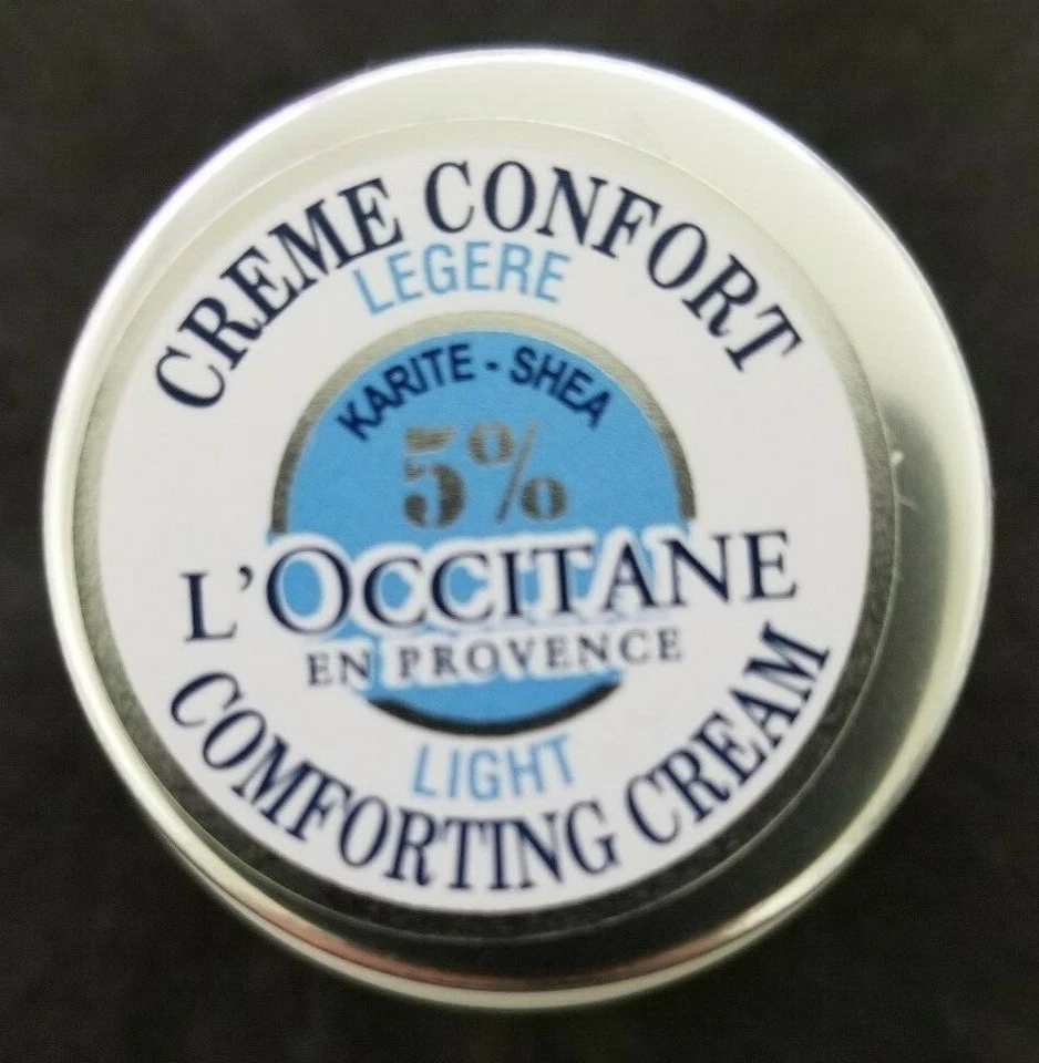 L'Occitane Light Comforting Creme Cream Travel Size .28 oz  8 mL NEW Sealed - Image 1 of 1