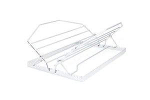 Non-Stick Roasting and Cooling Rack Adjustable 11" x 10" x 5" Metallic - Picture 1 of 6