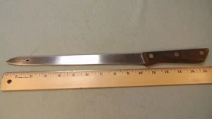 VINTAGE MIRACLE MAID STAINLESS U.S.A. (10") KNIFE VERY NICE!! - Picture 1 of 4