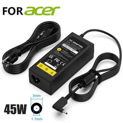 45W AC Adapter For Acer ADP-45FE F ADP-45HE D Laptop Charger Power Supply Cord - Image 1 of 4