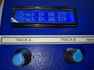 Twin track OO guage PWM arduino controller with an LCD display - Picture 1 of 5