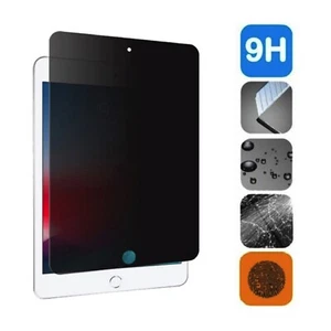 Apple iPad 10.2" 2019 protection oculaire film blindé verre véritable vie privée verre de protection d'écran - Photo 1/3
