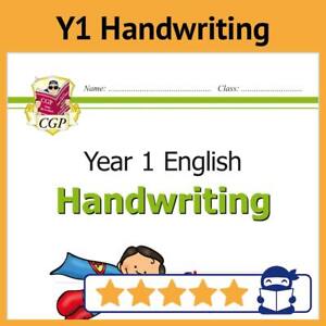 KS1 Year 1 Handwriting Daily Practice Book - Spring Term | CGP NEW