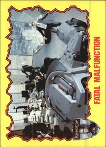1990 Robocop 2 Non-Sport Card #2 Fatal Malfunction