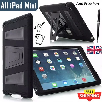 Case For  iPad Mini 1st 2 3 4th Gen 7.9" Shockproof Hard Case Cover Rugged Armor - Image 1 of 4