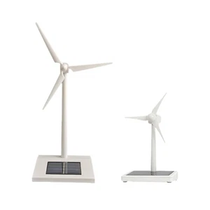 Solarbetriebene Windmühle Modell Handwerk Schreibtisch Wohnkultur zum Selbermachen - Bild 1 von 14