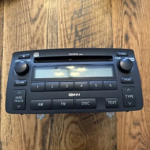 03- 08 TOYOTA COROLLA Radio 6CD DISC CHANGER MP3 UNIT RECEIVER OEM **UNTESTED** - Bild 1 von 9