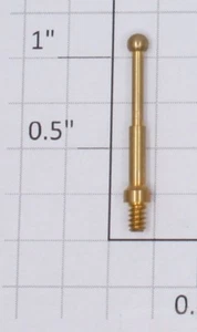 Lionel 408-27 Messing O & Standard Fahnenpfosten - Bild 1 von 1