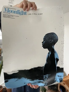 Rare A24 Moonlight Movie Poster Live Orchestra - Picture 1 of 5