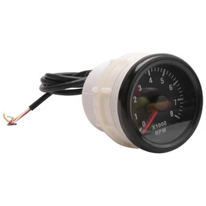 Tacómetro eléctrico 52MM 0-8000 RPM 2 pulgadas RPM velocímetro para 2 3 4 5 6 82538 - Imagen 1 de 7