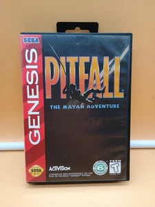 Pitfall: The Mayan Adventure (Sega Genesis, 1994) mit Box und Handbuch - Bild 1 von 6