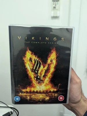 Vikings: The Complete 1-6 Series (Blu-ray-2022, 27-Disc Box Set) Not sealed - Image 1 of 2