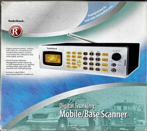 RadioShack Pro-2096 Digital Trunking Scanner W/ Antenna & Mount Works Great! - Zdjęcie 1 z 4