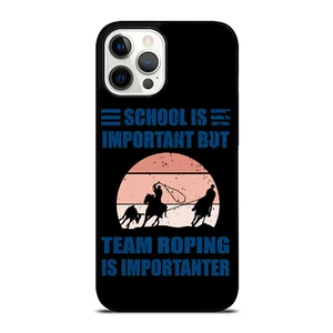 Cowboy Team Roping Rodeo iPhone 15 14 13 12 11 Pro Max Mini X Xs XR 7 8 Case - Photo 1 sur 5