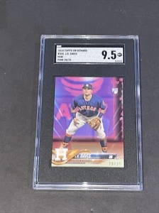 2018 Topps on Demand Pink Mini SSP /25 J.D. Davis True RC SGC 9.5 Rookie - Picture 1 of 2
