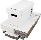 (25) 07BC09HD - Boîtes de rangement en carton vinyle 7 pouces robustes avec couvercle