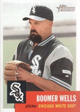 2002 Topps Heritage #189 David Wells Yankees NM-MT 