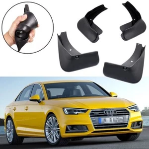 Car Mud Flaps Splash Guards Fender Mudguard for Audi A4 Saloon 2016-2019 17 18 - Picture 1 of 9