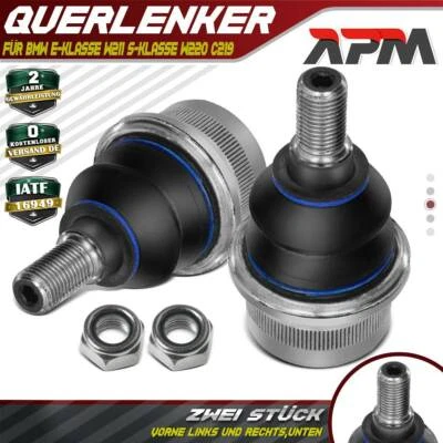 2x Traggelenk Führungsgelenk vorne unten links rechtsfür Mercedes Benz W211 S211 - Bild 1 von 4