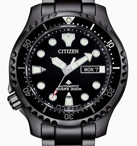 Citizen PROMASTER Marine Automatic DIVER'S ISO 6425 20ATM Taucheruhr NY0145-86EE - Picture 1 of 4